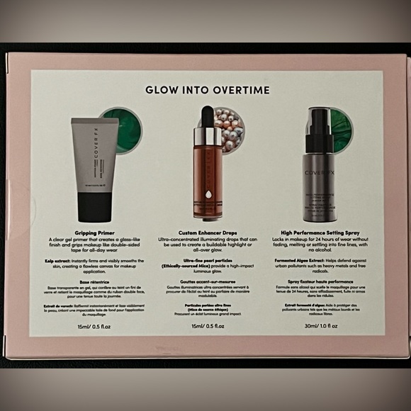 COVER FX Prep Enhance Set $73 value - Picture 3 of 4